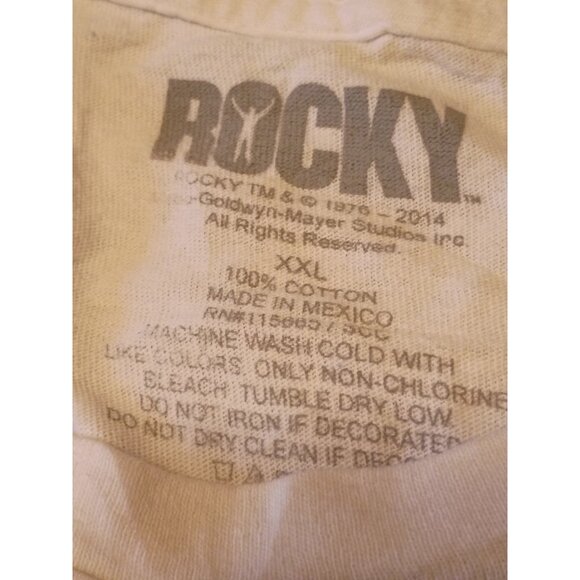 Rocky Balboa Vs Clubber Lang Shirt Philly Size XXL T-Shirt - Picture 3 of 8